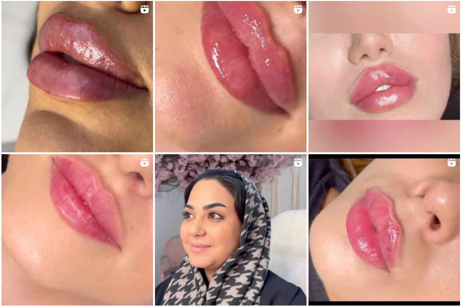 بهترین کلینیک تزریق ژل لب در اصفهان