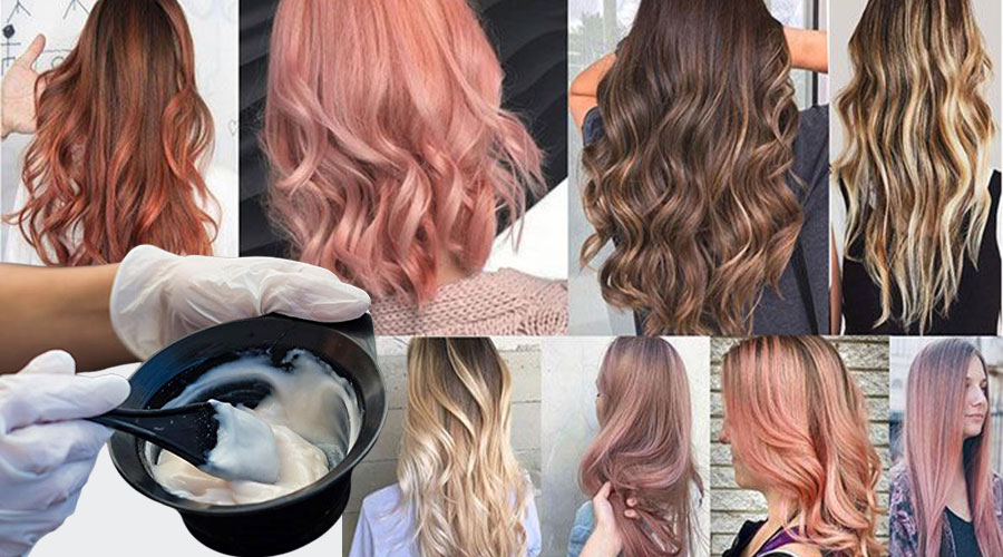 آموزش رنگساژ مو مرحله به مرحله