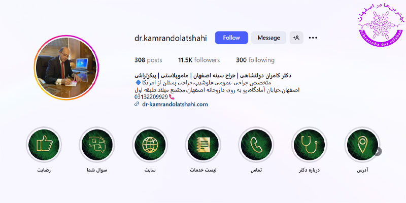 دکتر کامران دولتشاهی اصفهان
