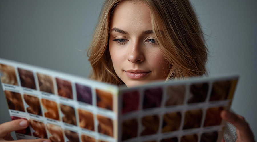 آموزش رنگ کردن موی سر در خانه