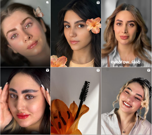 بهترین آرایشگاه اصلاح ابرو اصفهان