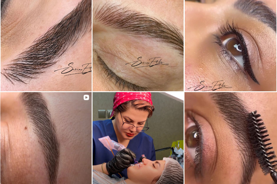 نمونه کار فیبروز ابرو سمیرا استکی
